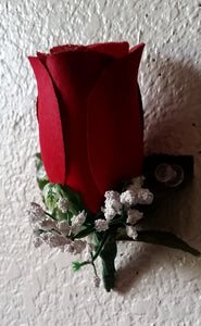 Burgundy Navy Blue White Rose Calla Lily Bridal Wedding Bouquet Accessories