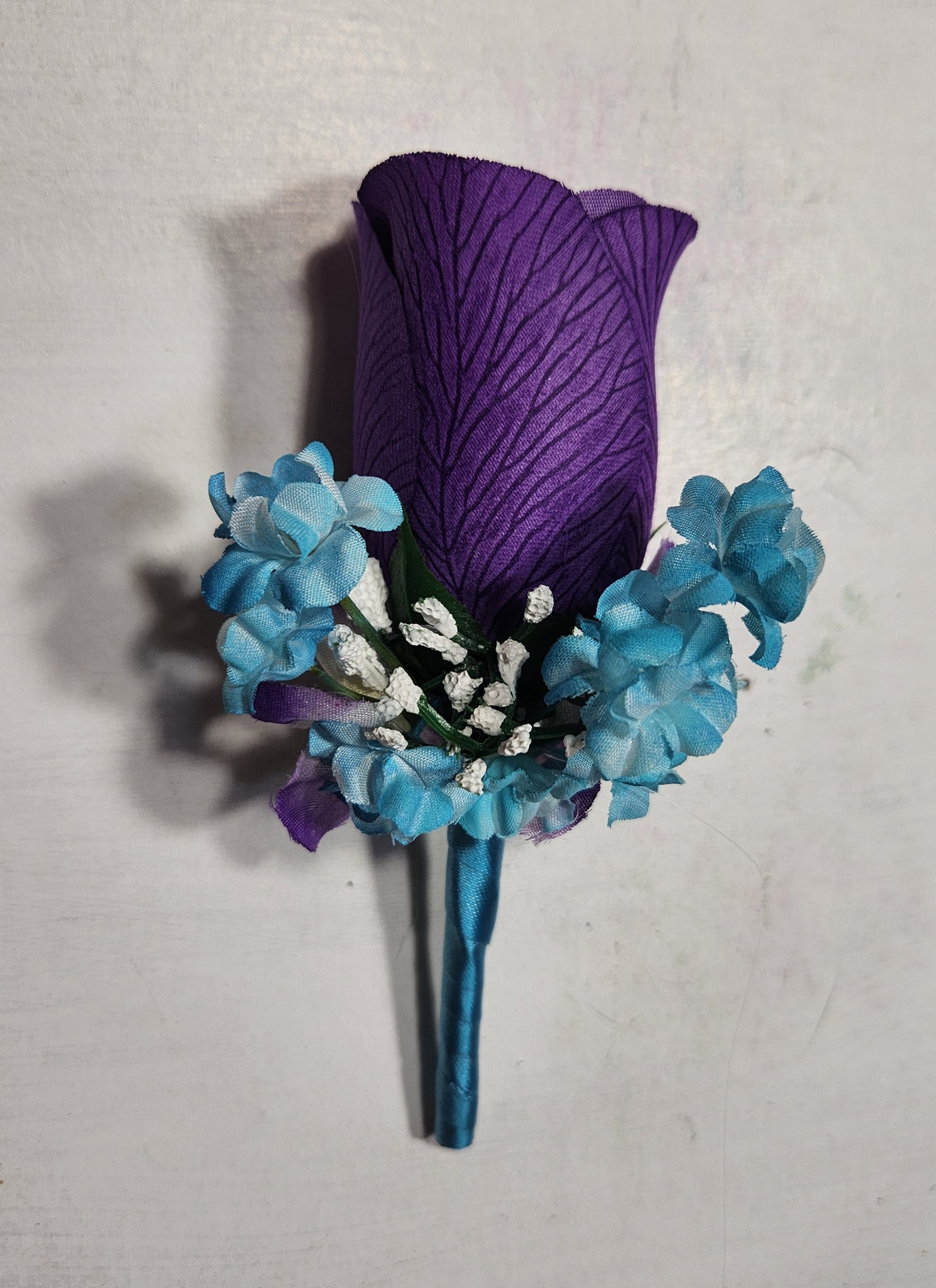 turquoise tiger lily Purple Turquoise Rose Tiger Lily Bridal Wedding Bouquet Accessories – Bridal Wedding Bouquets