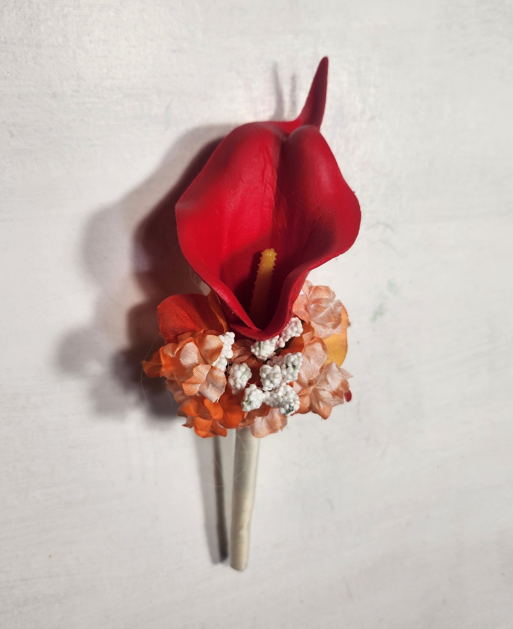 red tiger lily bouquet Orange Red Tiger Lily Bridal Wedding Bouquet Accessories – Bridal Wedding Bouquets