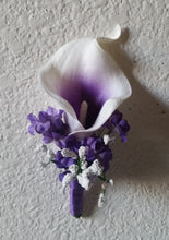 Load image into Gallery viewer, Purple White Rose Tiger Lily