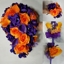 Load image into Gallery viewer, Orange Purple Rose Calla Lily