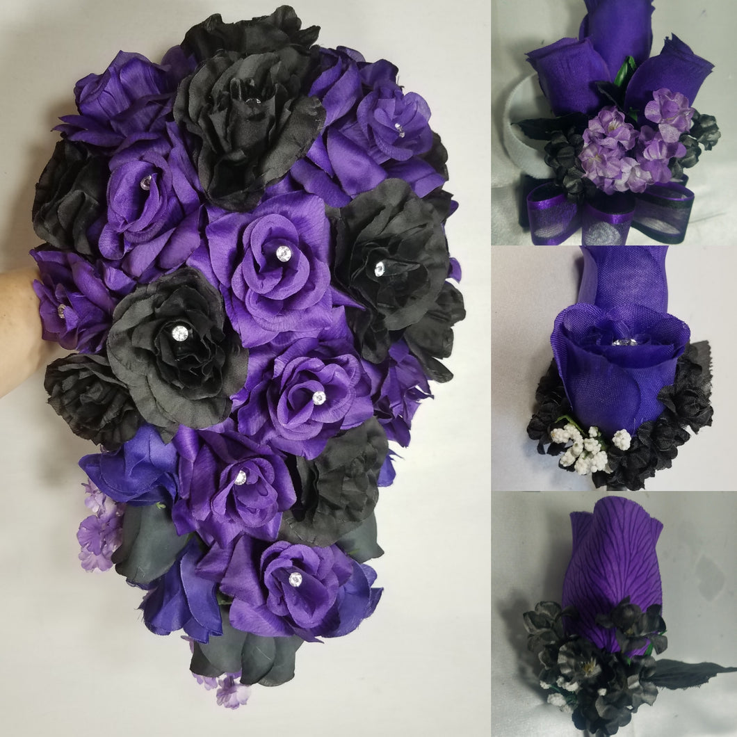 Purple Black Rose